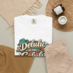 Delulu is the Solulu Retro Graphic Tee Printify