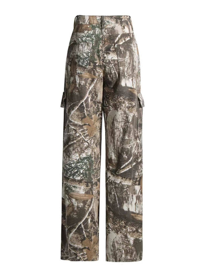 Camouflage Mid Rise Pants Wild Cactus Boutique
