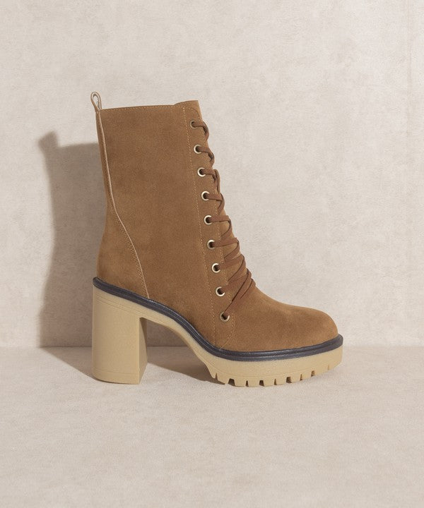 Jenna Platform Military Boots Wild Cactus Boutique