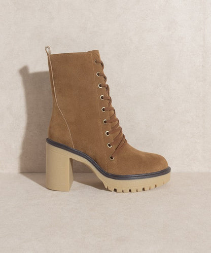 Jenna Platform Military Boots Wild Cactus Boutique