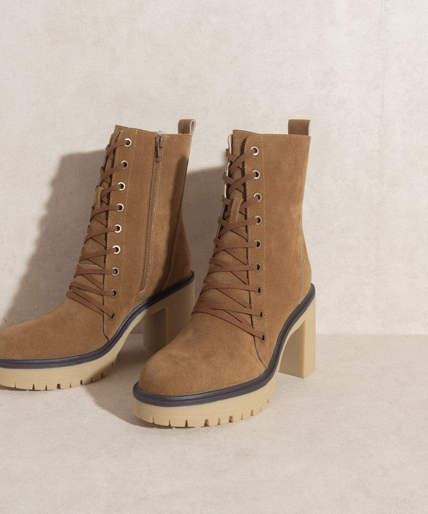 Jenna Platform Military Boots Wild Cactus Boutique
