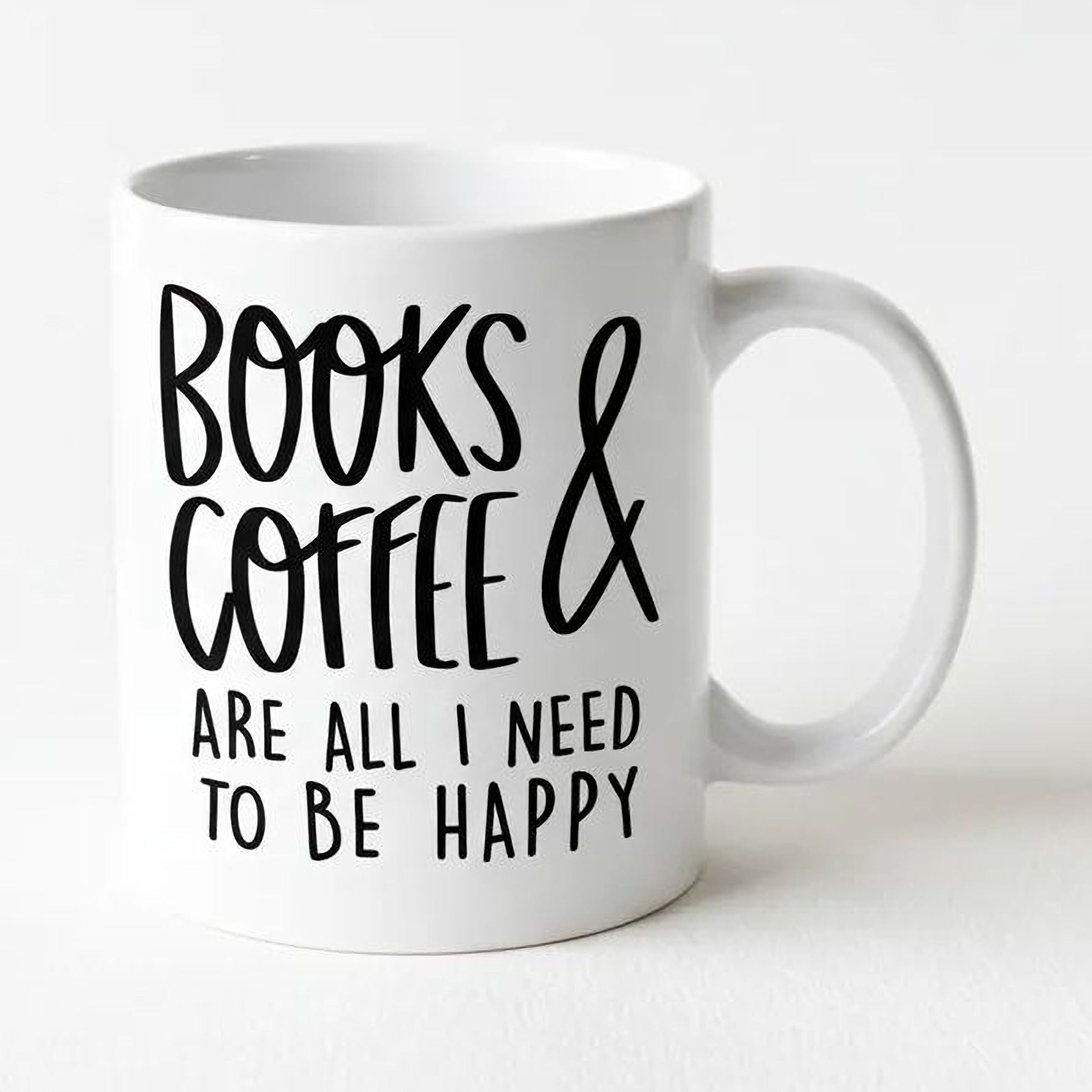 Book Lover Mug - Ceramic Coffee Mug for Book Club Gifts & Reader Gift Ideas 11 oz or 15 oz Joyful Moose