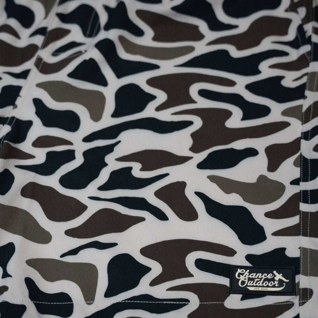 Mens Duck Camo Performance Shorts Wild Cactus Boutique