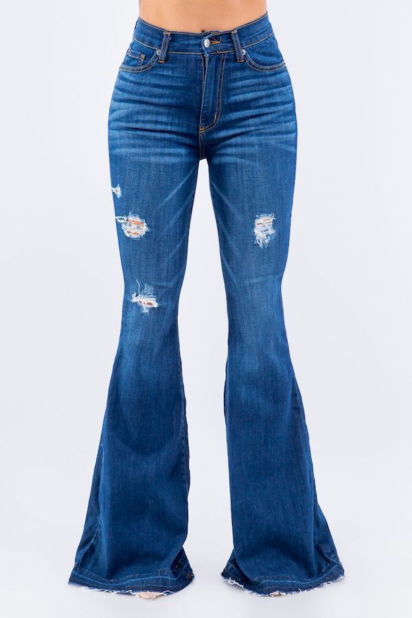 Amber Bell Bottom Jean Wild Cactus Boutique