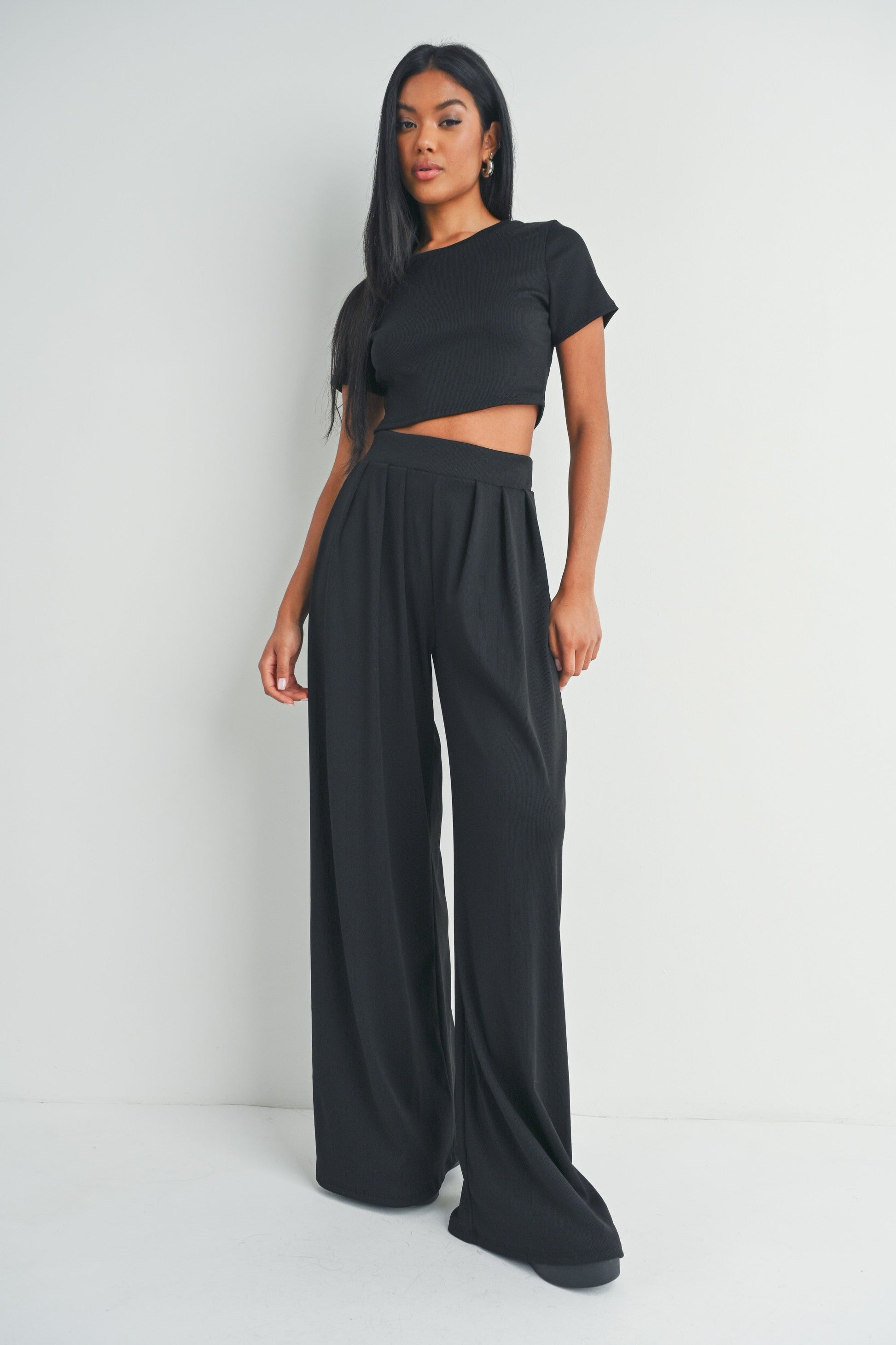 Blair's Pant Set - Black Wild Cactus Boutique