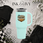 40oz Insulated Travel Mug – 'Delulu in the Solulu' Printify