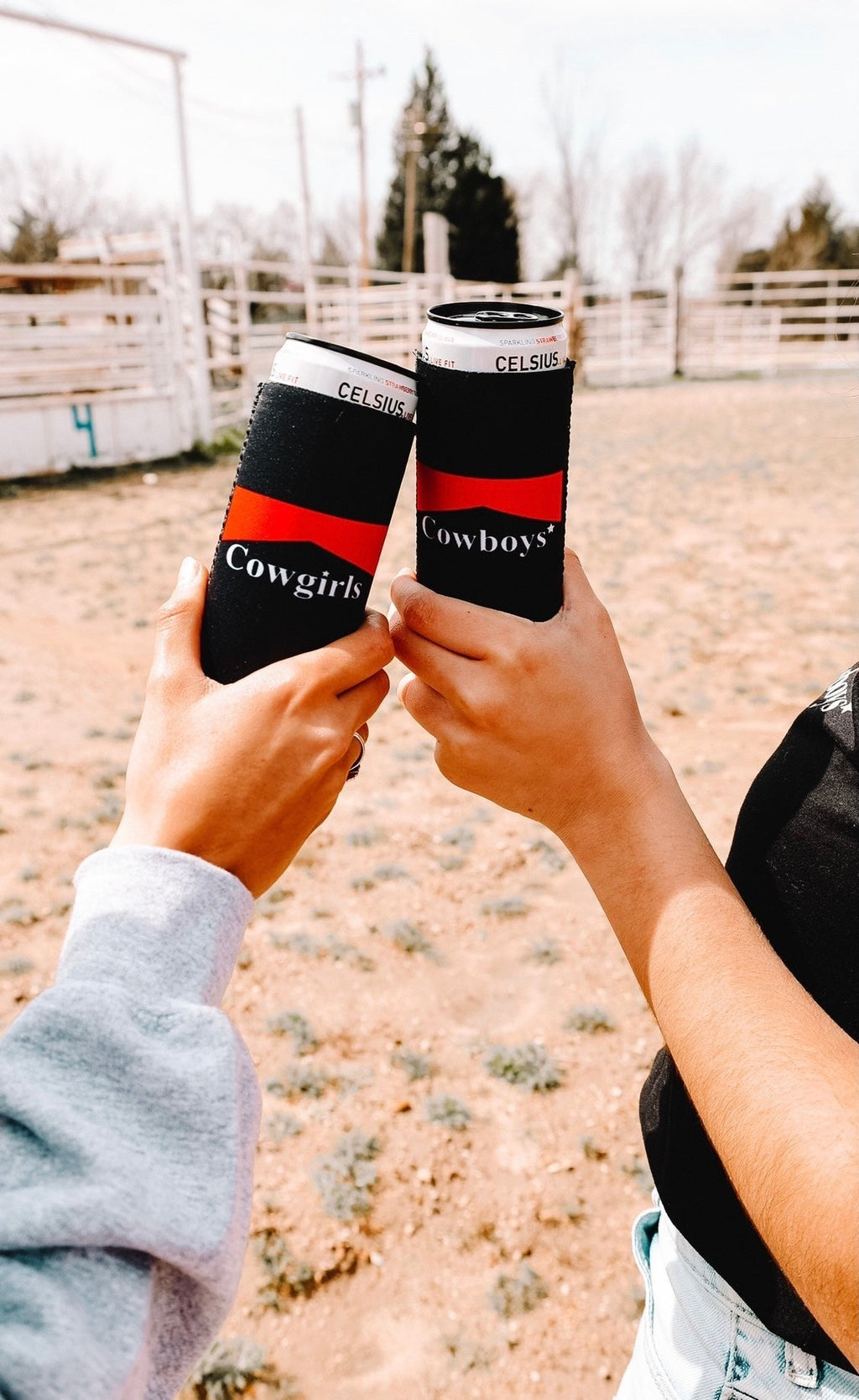 COWBOYS & COWGIRLS KOOZIES 2-PACK Wild Cactus Boutique