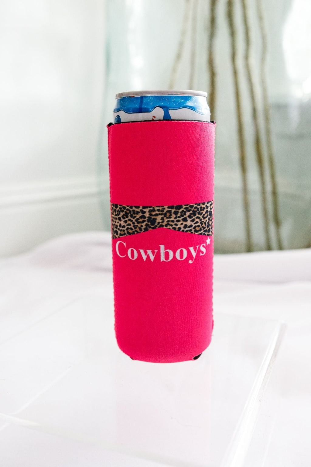 PINK COWGIRLS/COWBOYS TALL COOZIE 2-PACK Wild Cactus Boutique