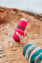 PINK COWGIRLS/COWBOYS TALL COOZIE 2-PACK Wild Cactus Boutique