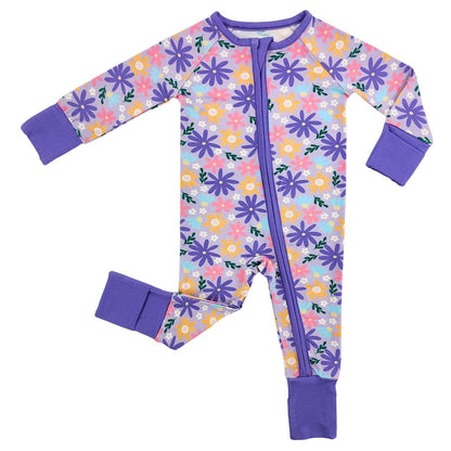 Lavender Blooms Bamboo Sleeper Thread & Co. Boutique, LLC
