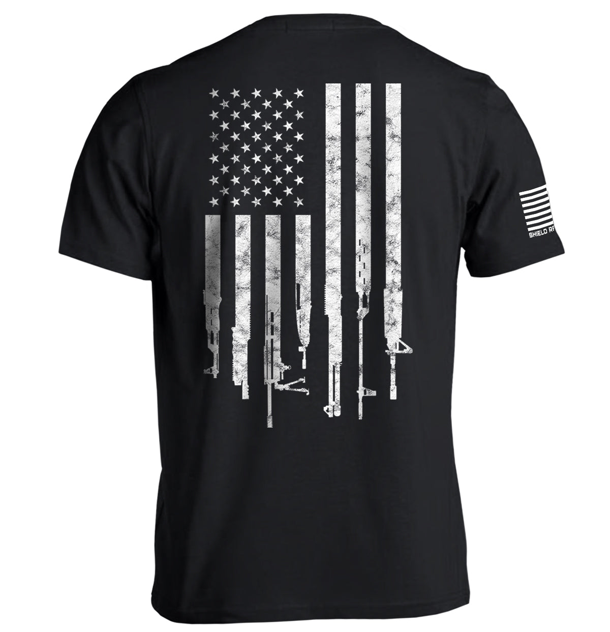 Firearm Flag Graphic Tee & Hoodie Shield Republic