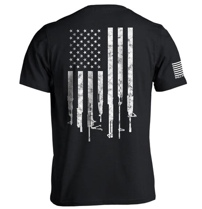 Firearm Flag Graphic Tee & Hoodie Shield Republic