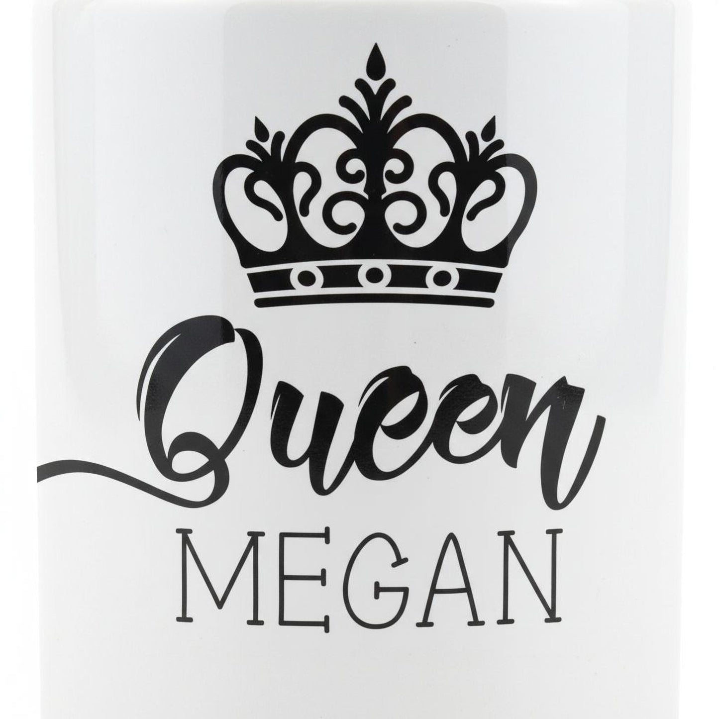 Personalized Coffee Mug for Women - Personalized Crown Coffee Mug for Her - Custom Queen Coffee Mug - Fairy Tale Gifts Joyful Moose
