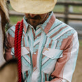 Serape Pearl Snap Shirt Wild Cactus Boutique