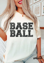 *BASEBALL University Tee *12 Colors (S-4X) Chloe Vs Tank The Boutique