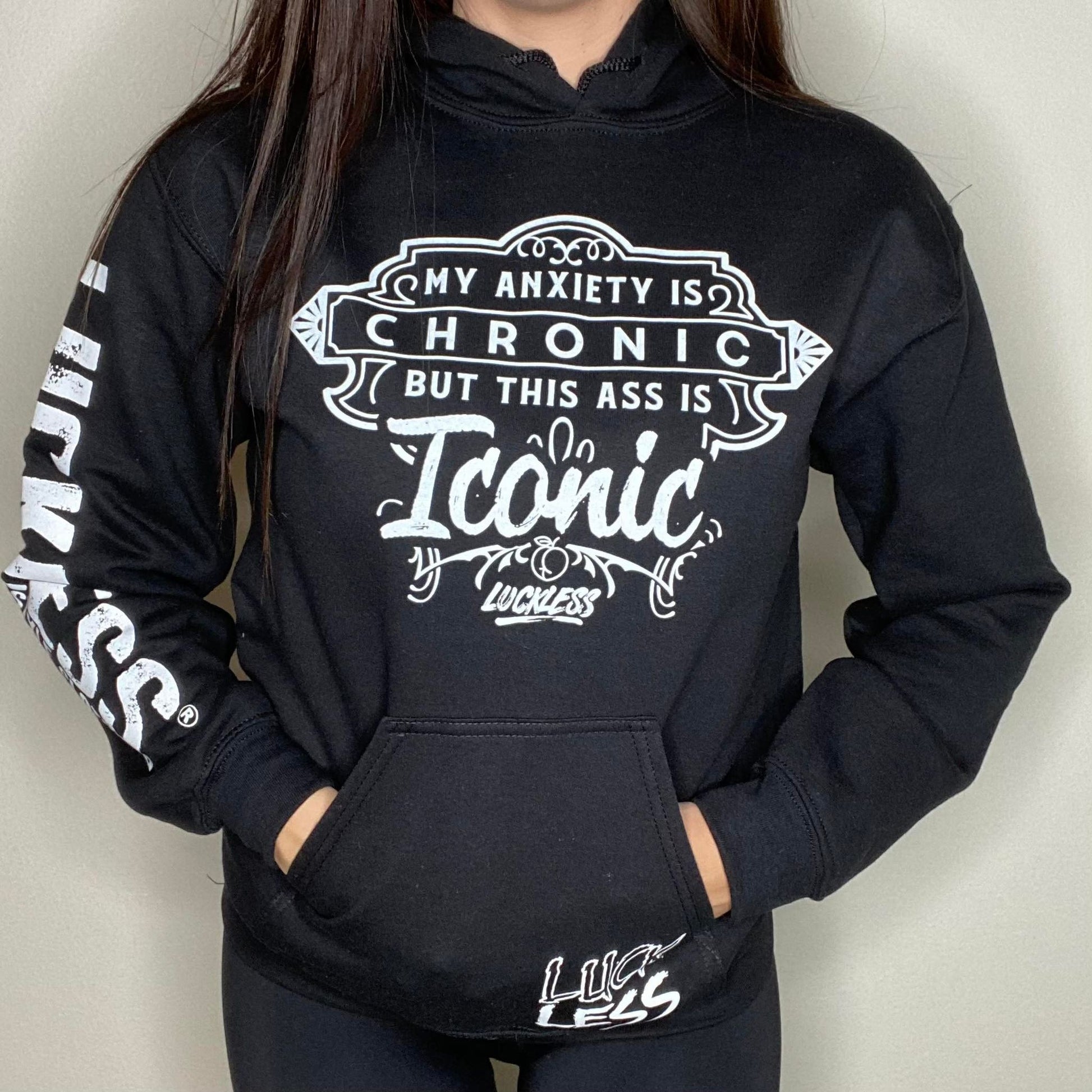 Iconic Anxiety Hoodie Luckless Outfitters