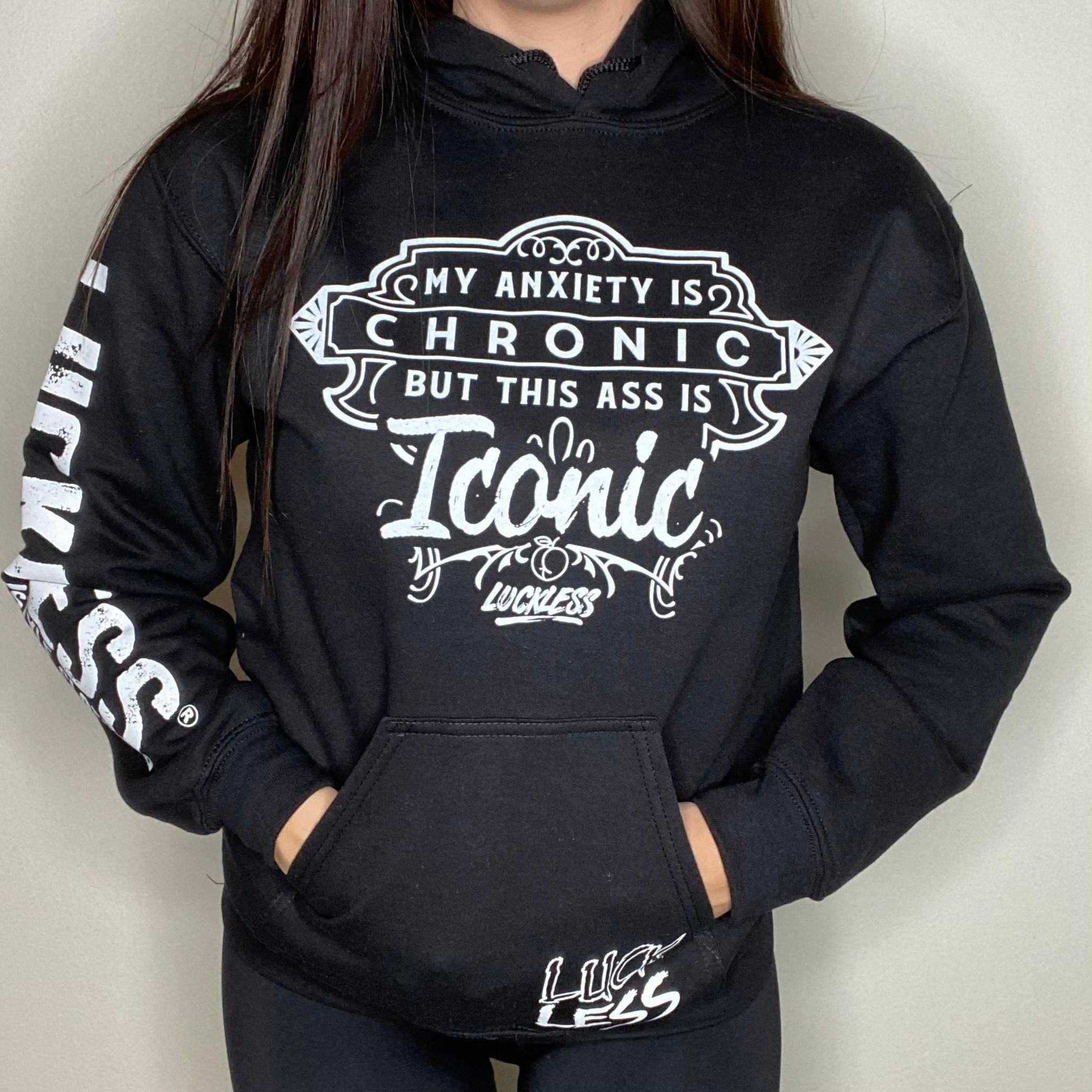 Iconic Anxiety Hoodie Luckless Outfitters