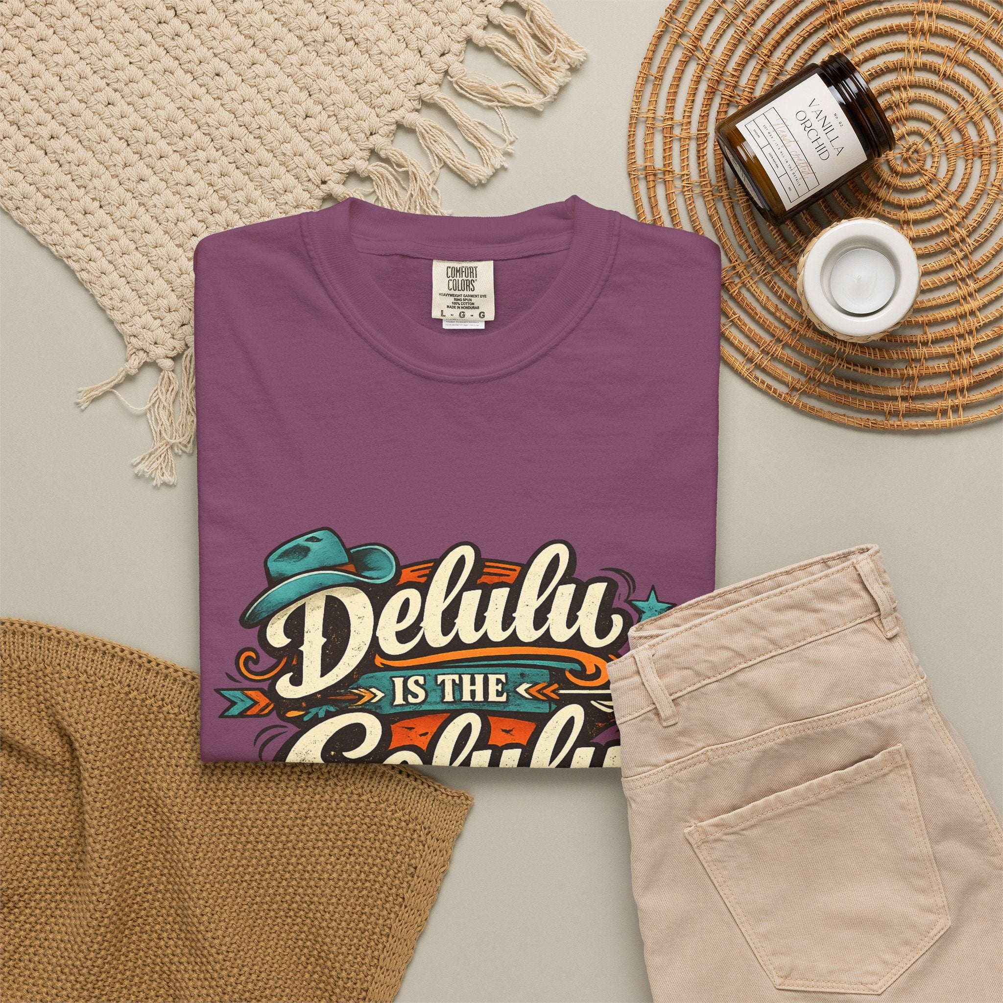 Delulu is the Solulu Retro Graphic Tee Printify