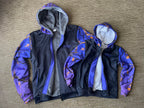 PLUMTUOUS CAMO HEAVY ZIP FLEECE HOODIE Luckless Outfitters