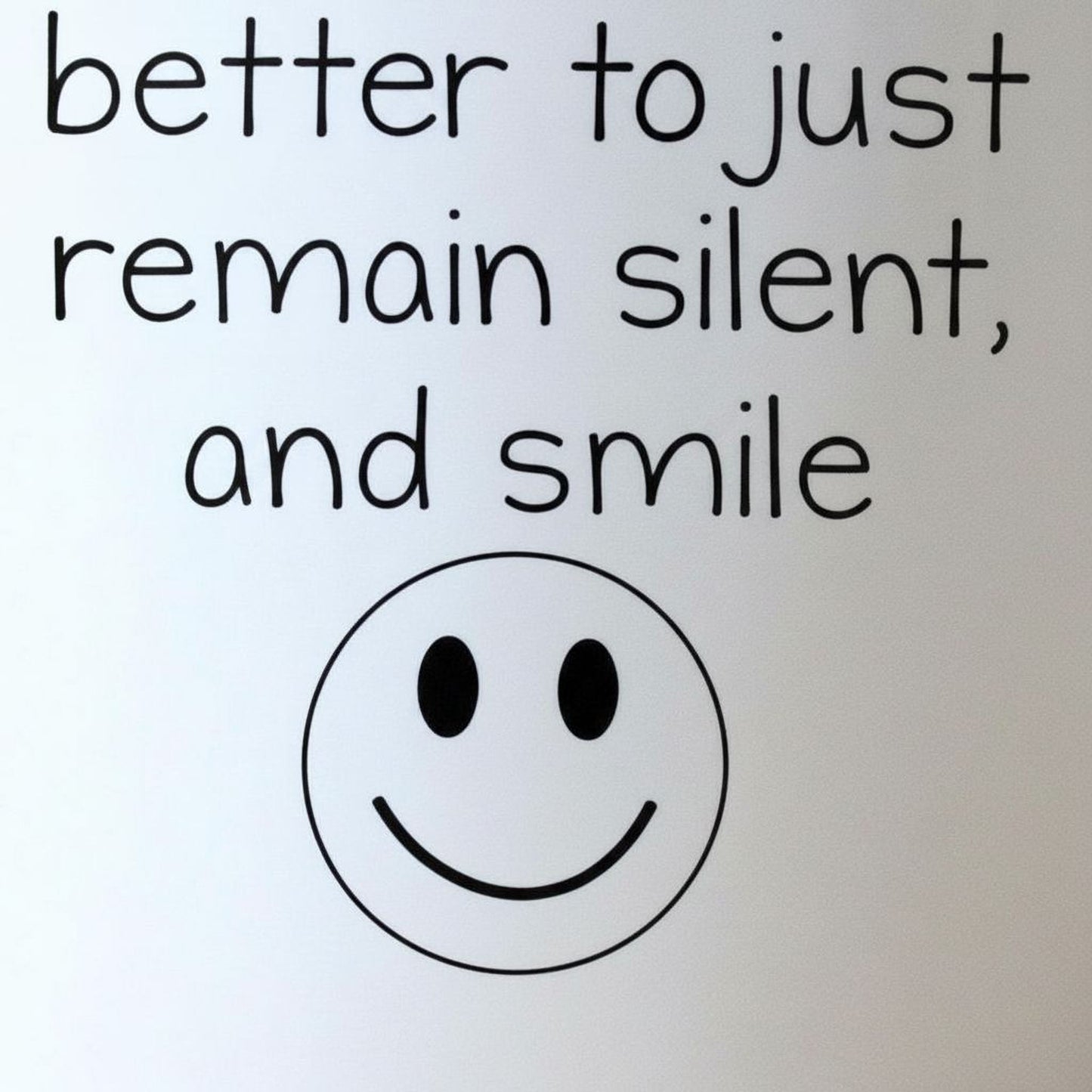 Funny Coffee Mug - Funny Gift - Funny Saying Coffee Mug - Remain Silent and Smile Joyful Moose