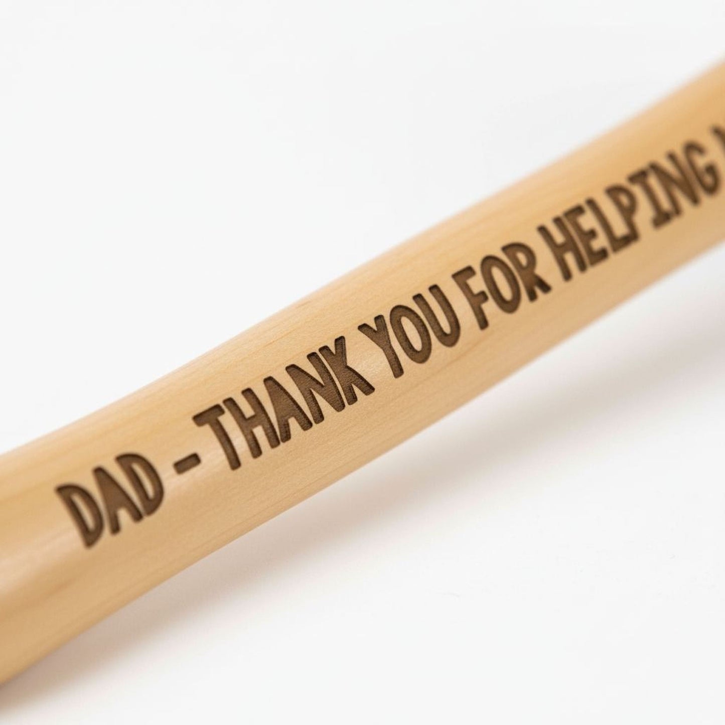 Personalized Engraved Hammer – Father of the Bride Gift | Custom Laser Hammer with Ash Handle Joyful Moose