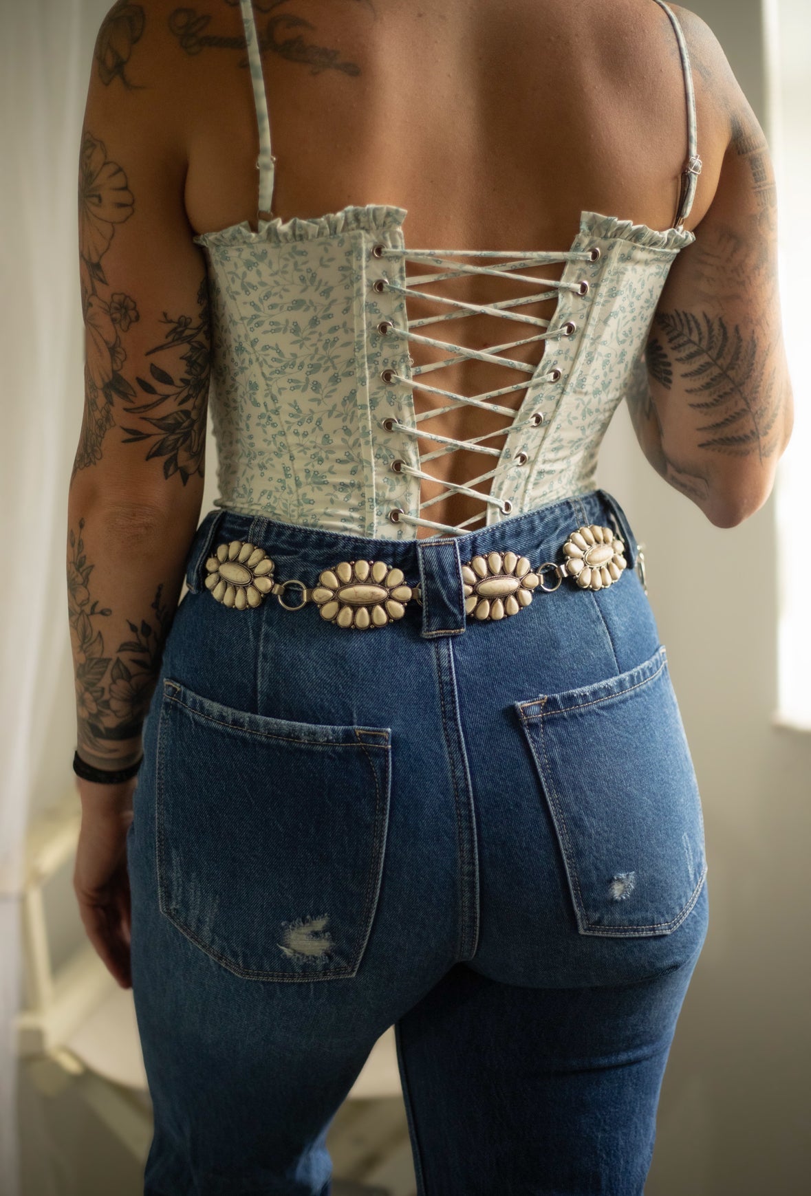 Range Rider Floral Blouse Wild Cactus Boutique