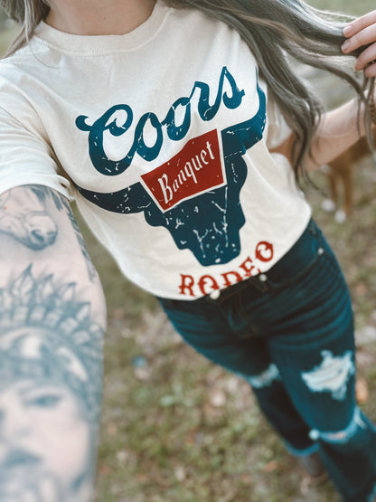 Coors rodeo graphic tee Wild Cactus Boutique