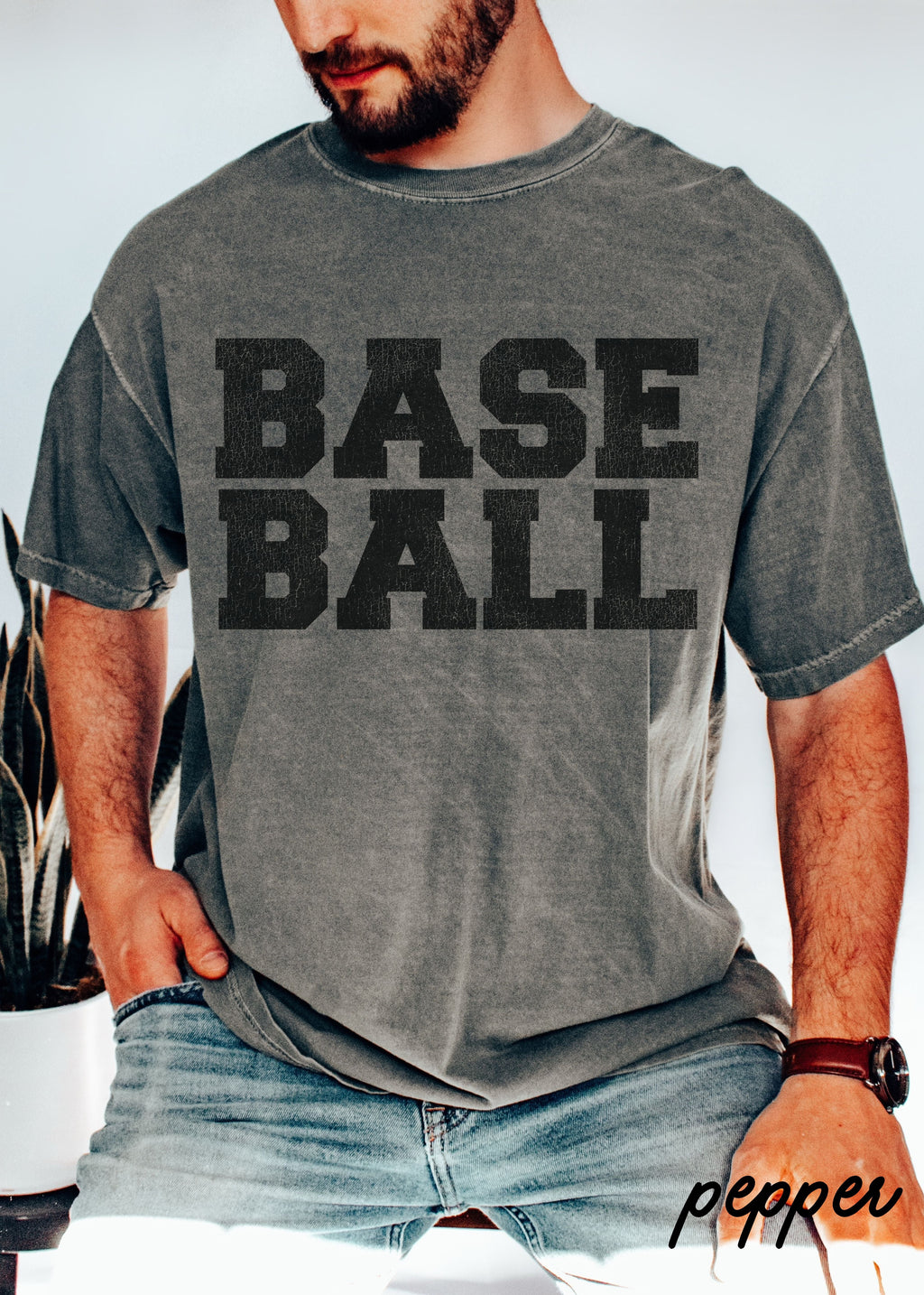 *BASEBALL University Tee *12 Colors (S-4X) Chloe Vs Tank The Boutique
