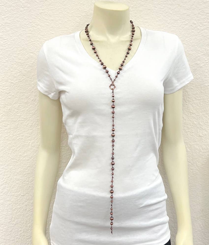 Handmade Copper Navajo Necklace Wild Cactus Boutique
