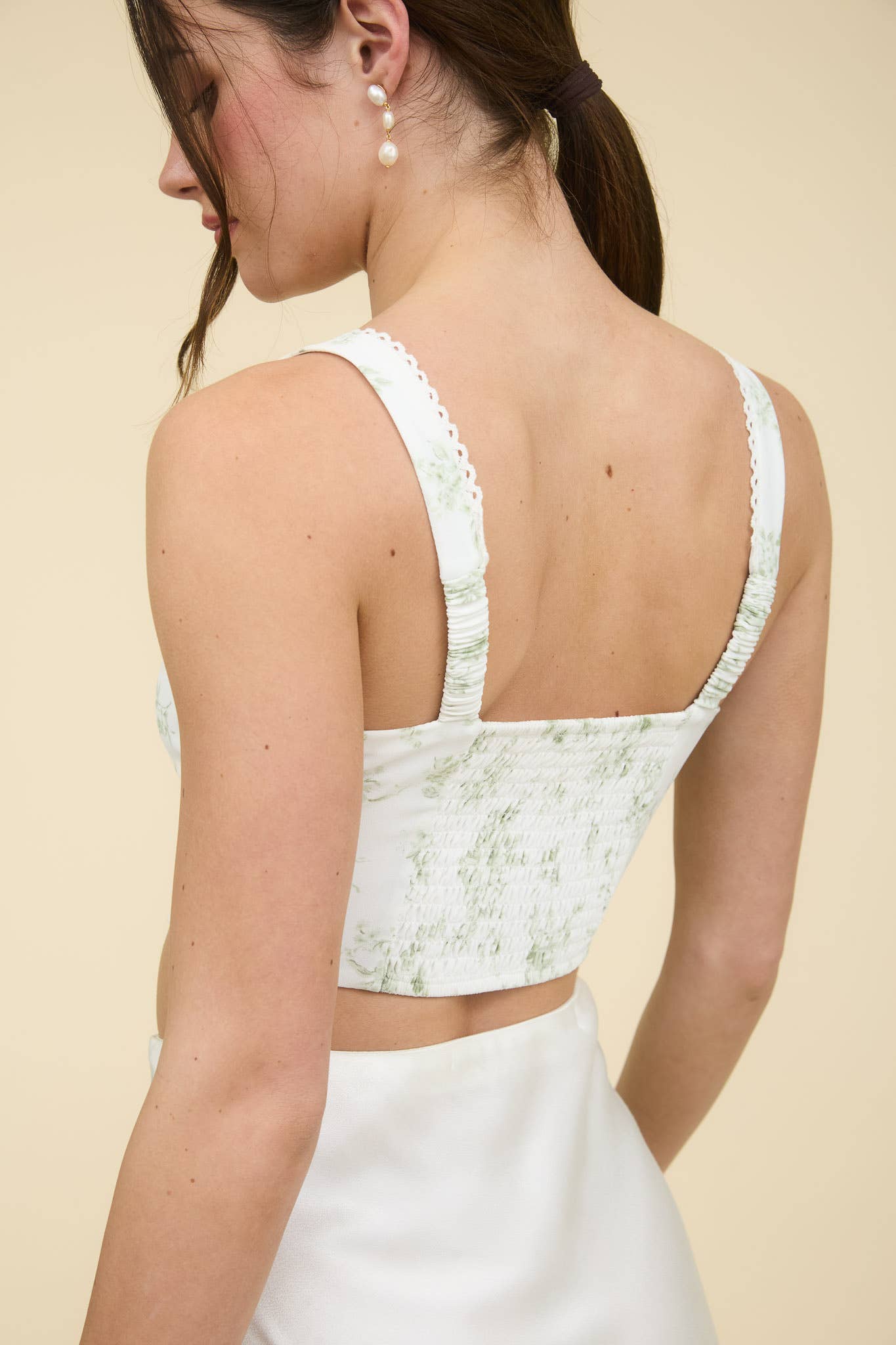 Sophia's Floral Crop Top Wild Cactus Boutique
