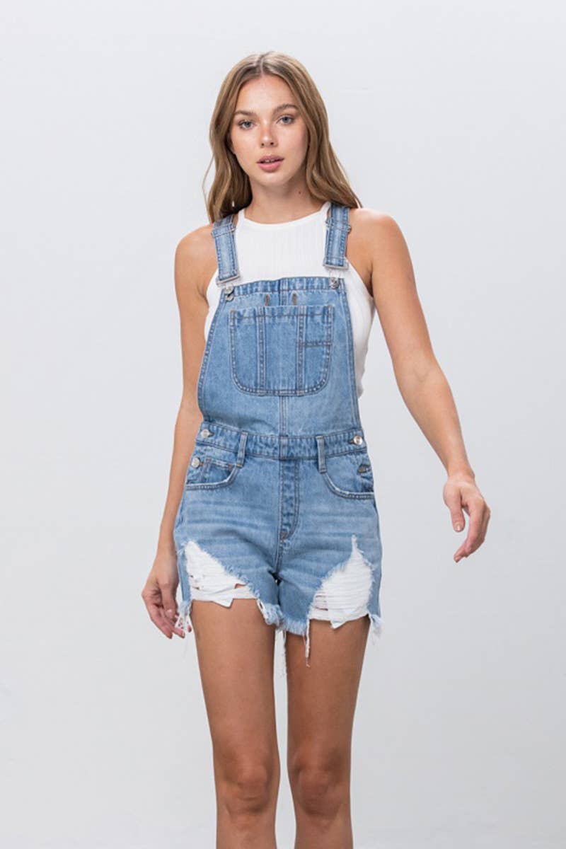 Sunshine Overall Shorts Wild Cactus Boutique