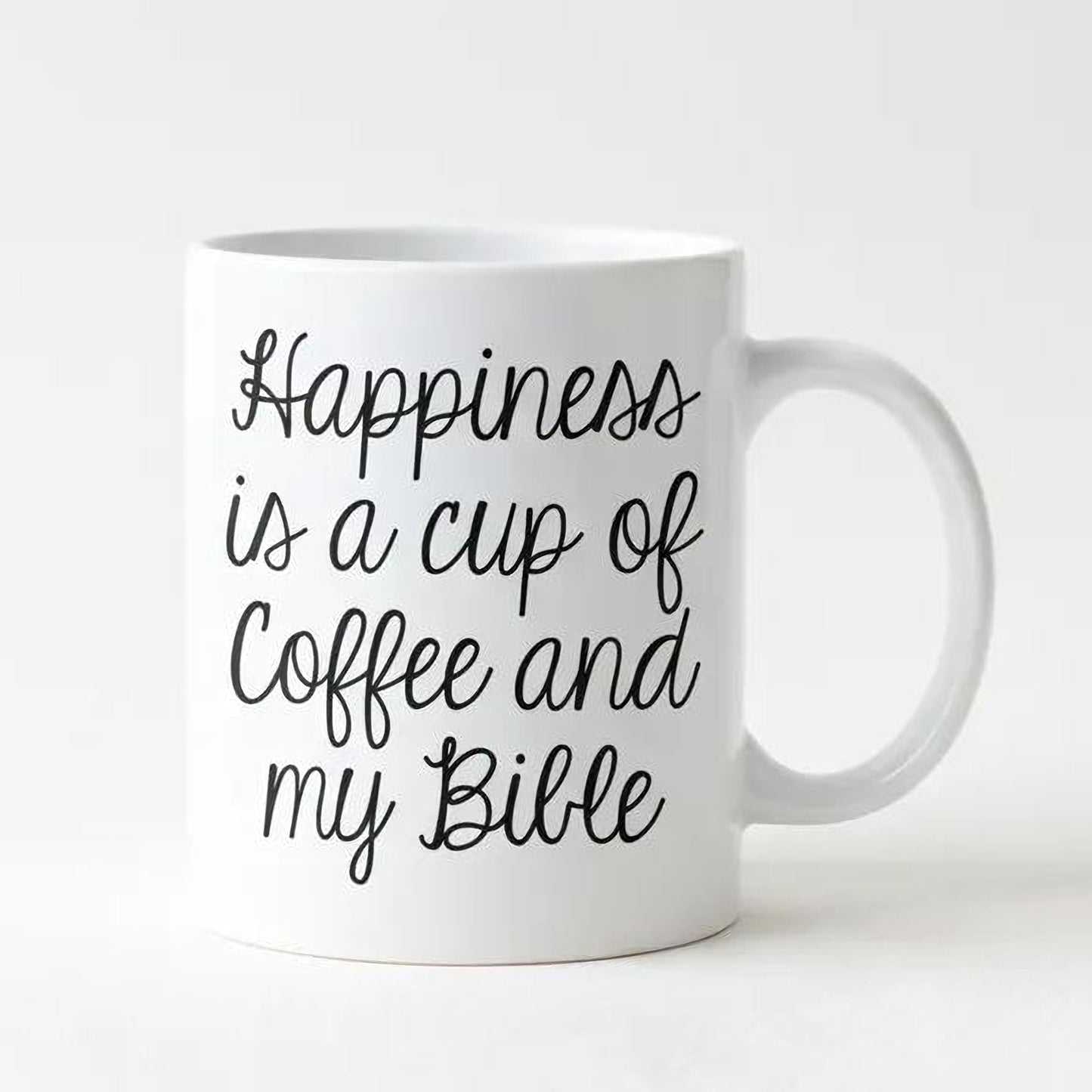 Bible Coffee Mug - Christian Coffee Mug for Her Joyful Moose