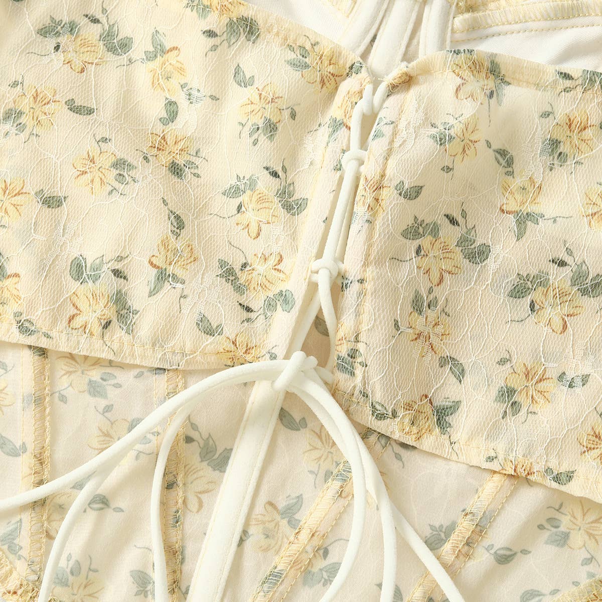 Spring Floral Corset Wild Cactus Boutique