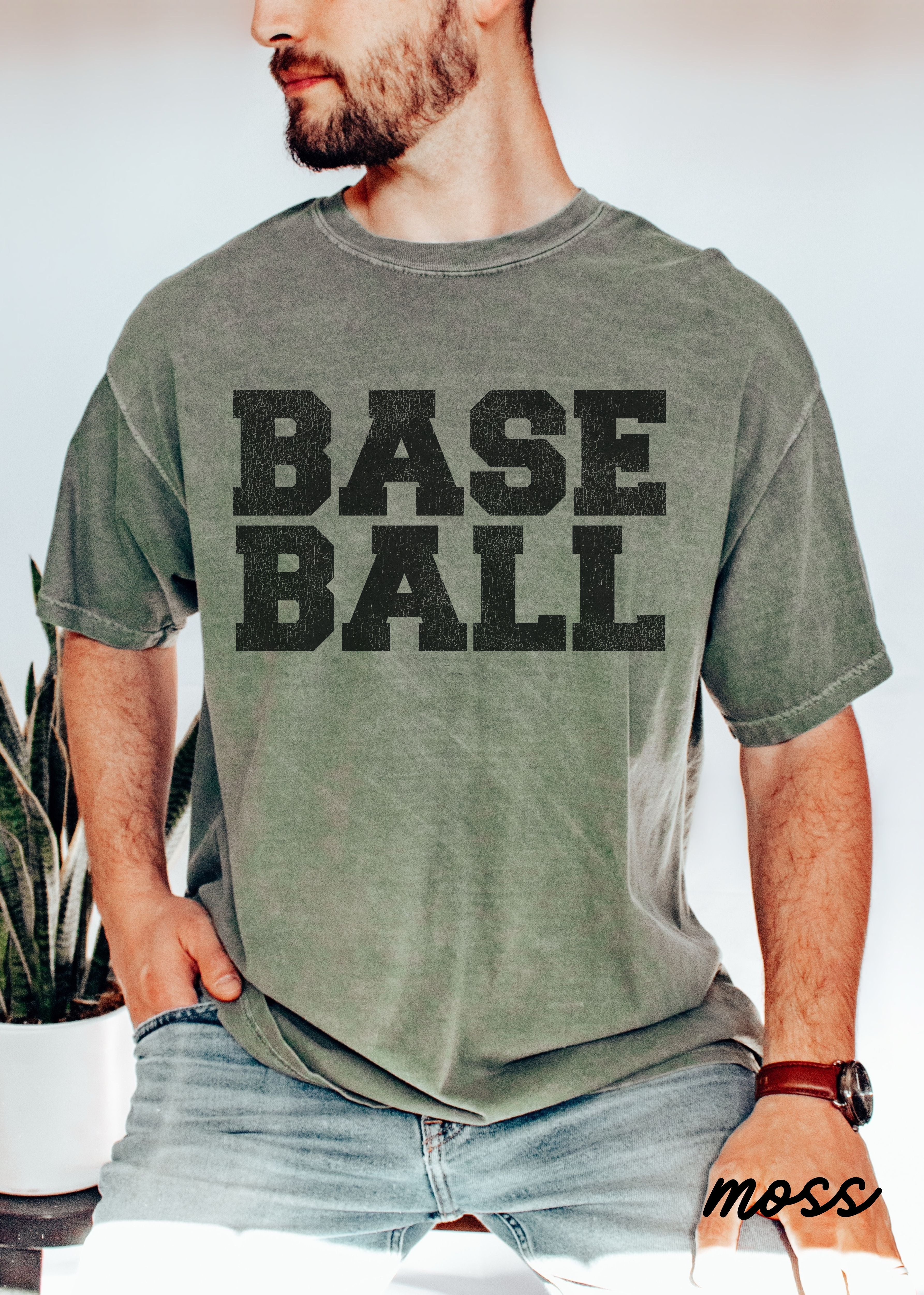 *BASEBALL University Tee *12 Colors (S-4X) Chloe Vs Tank The Boutique