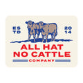 All Hat No Cattle Sticker Wild Cactus Boutique