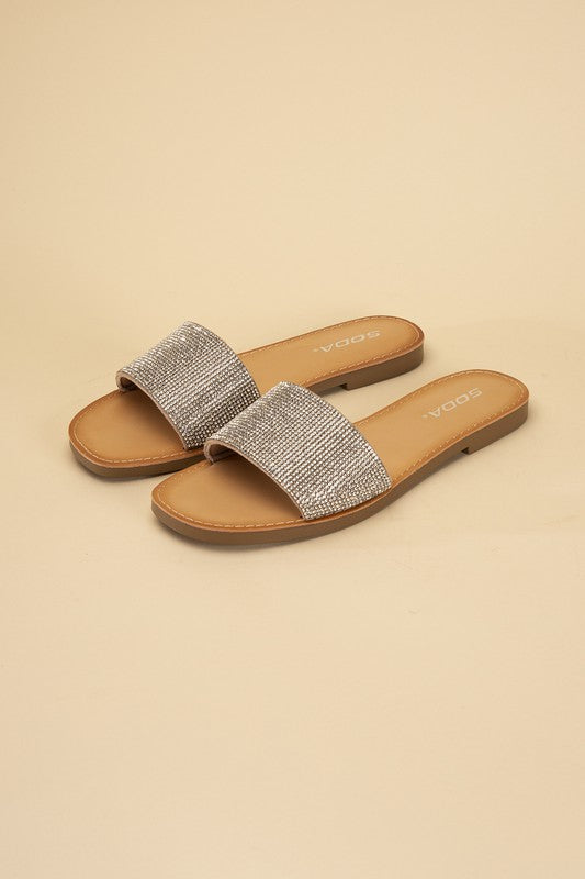 Dolly's Rhinestone Slides Wild Cactus Boutique
