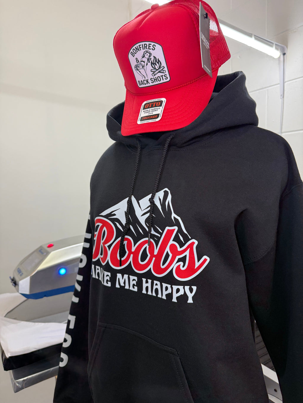 Make Me Happy Hoodie Luckless Outfitters