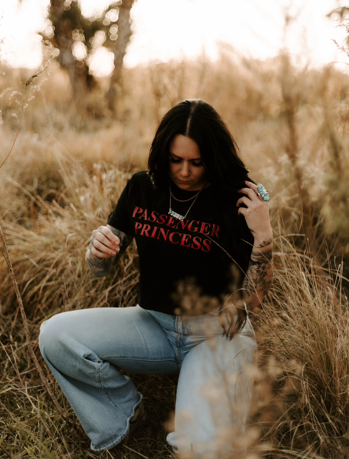 Passenger Princess Crop Top Black Wild Cactus Boutique