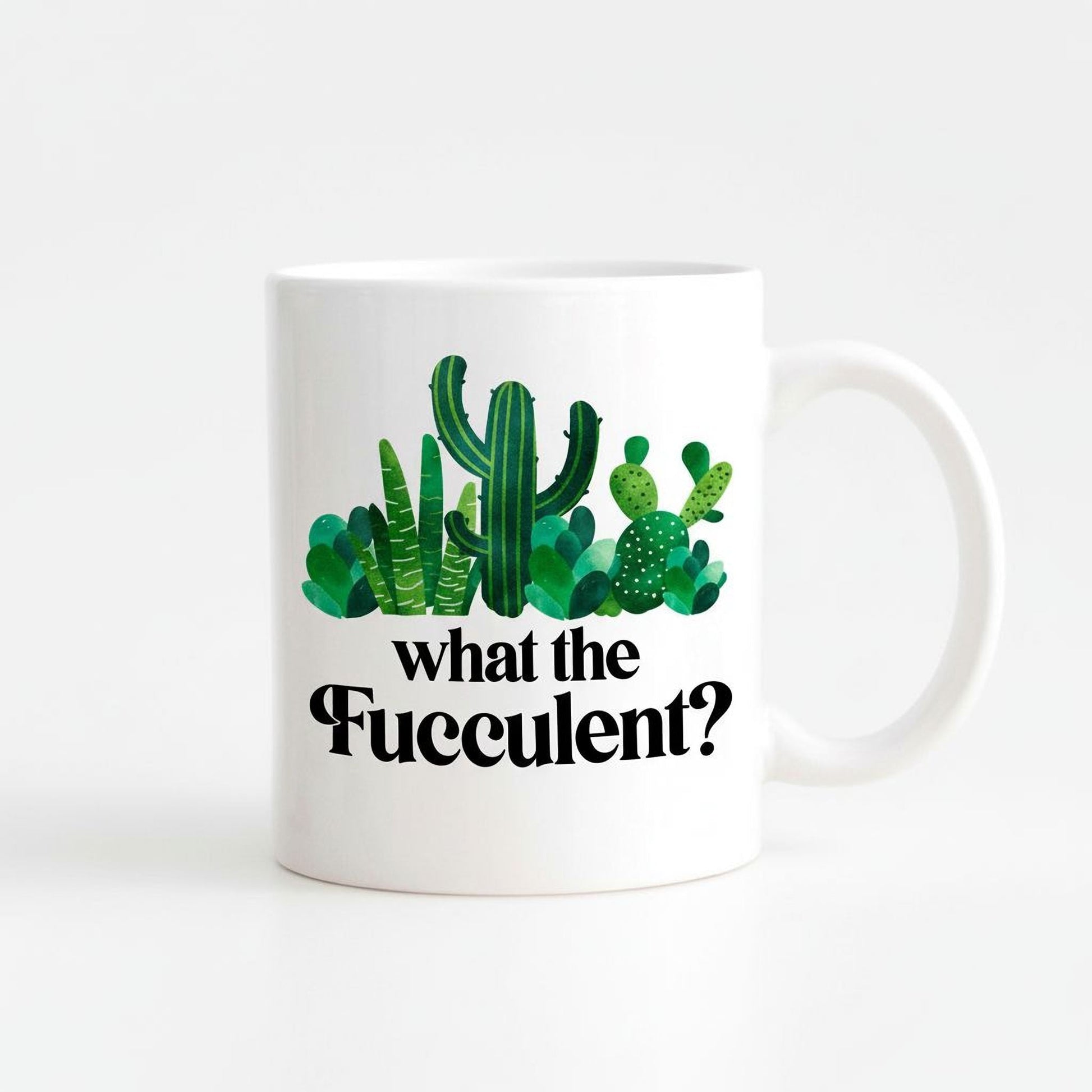 Funny Succulent Mug – Ceramic Coffee Mug with Cactus Design | Joyful Moose Joyful Moose