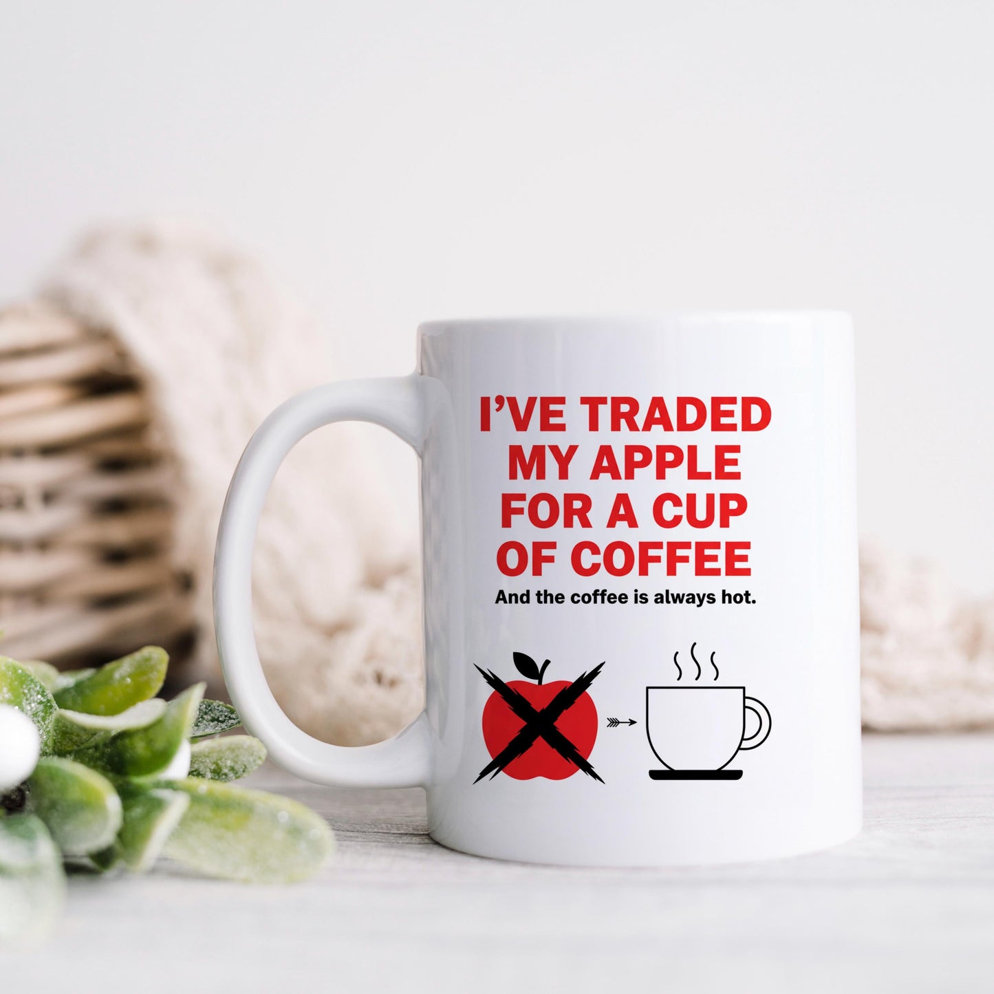 Teacher Coffee Mug – Funny Teacher Gift | Ceramic Coffee Cup, Dishwasher Safe Joyful Moose