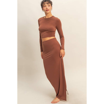 Rust Serenity Two Piece Set Wild Cactus Boutique