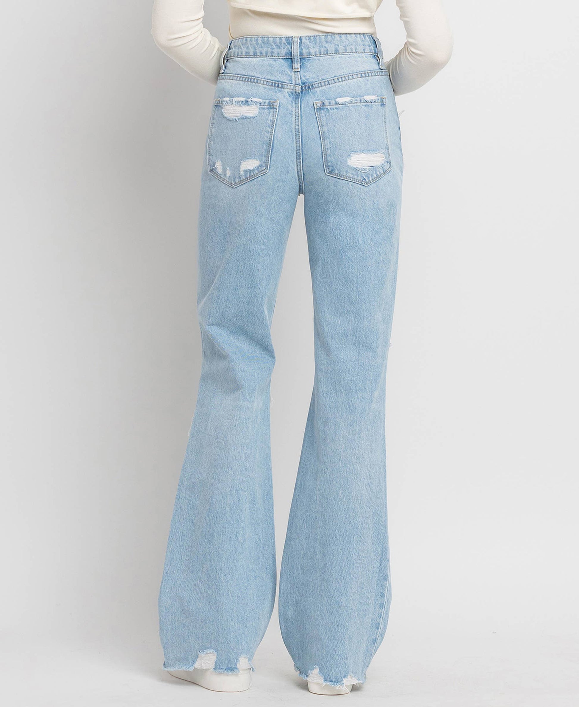 Rylee's 90s Vintage Super High Rise Flare Wild Cactus Boutique