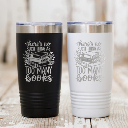 Double Wall Travel Mug – Insulated Tumbler for Book Lovers | Durable, Lightweight Joyful Moose