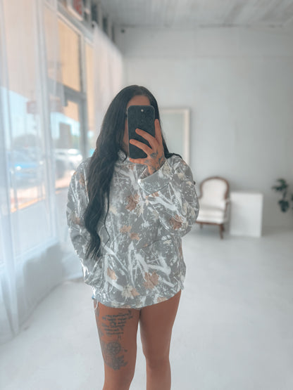 Camouflage Hoodie Wild Cactus Boutique