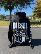 Diesel Makes Her Clothes Fall Off Hoodie Luckless Outfitters