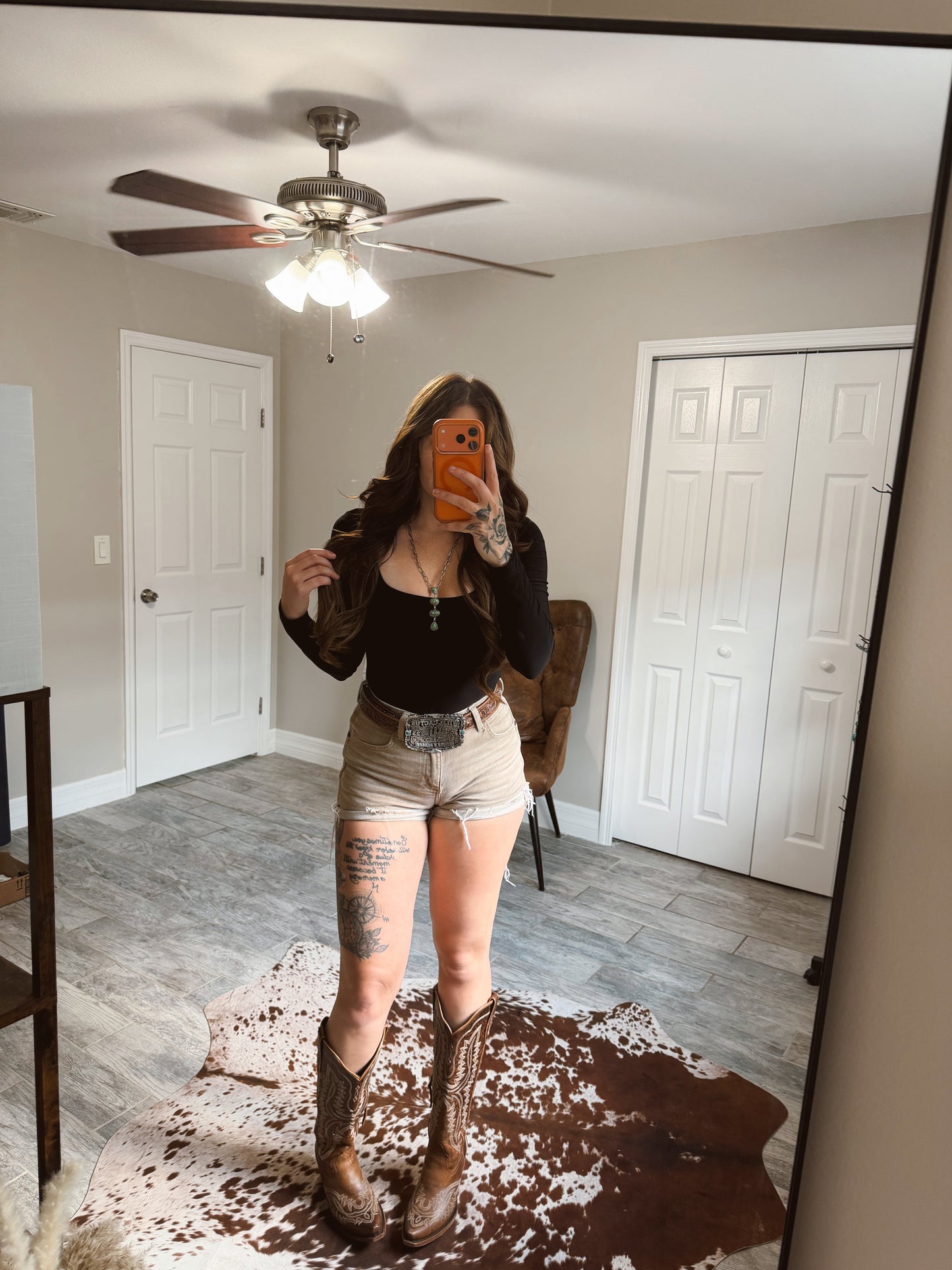 Hazel's Long Sleeve Bodysuit Wild Cactus Boutique