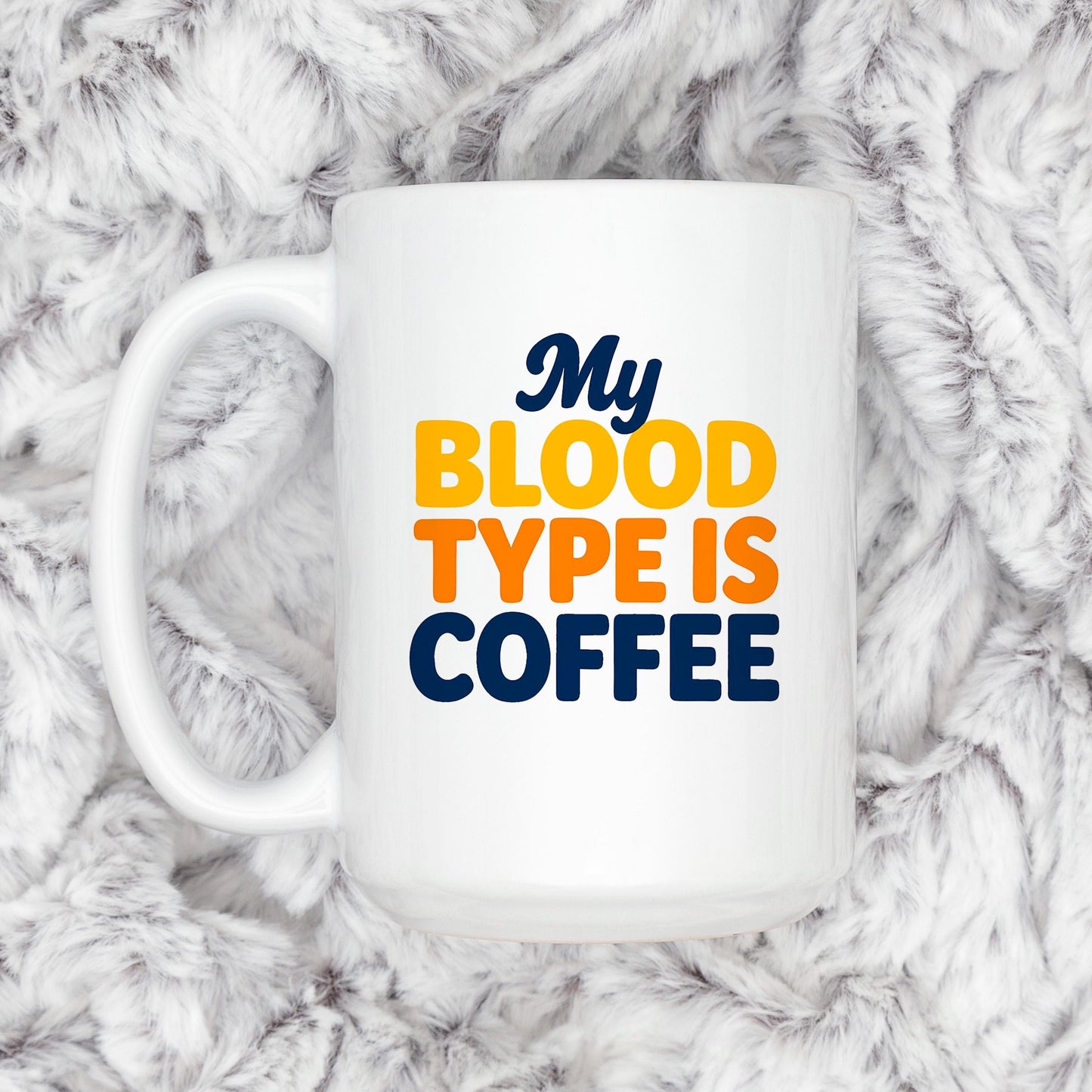 Funny Coffee Mug | Microwave Safe Ceramic Coffee Cup – Gift for Caffeine Addicts Joyful Moose