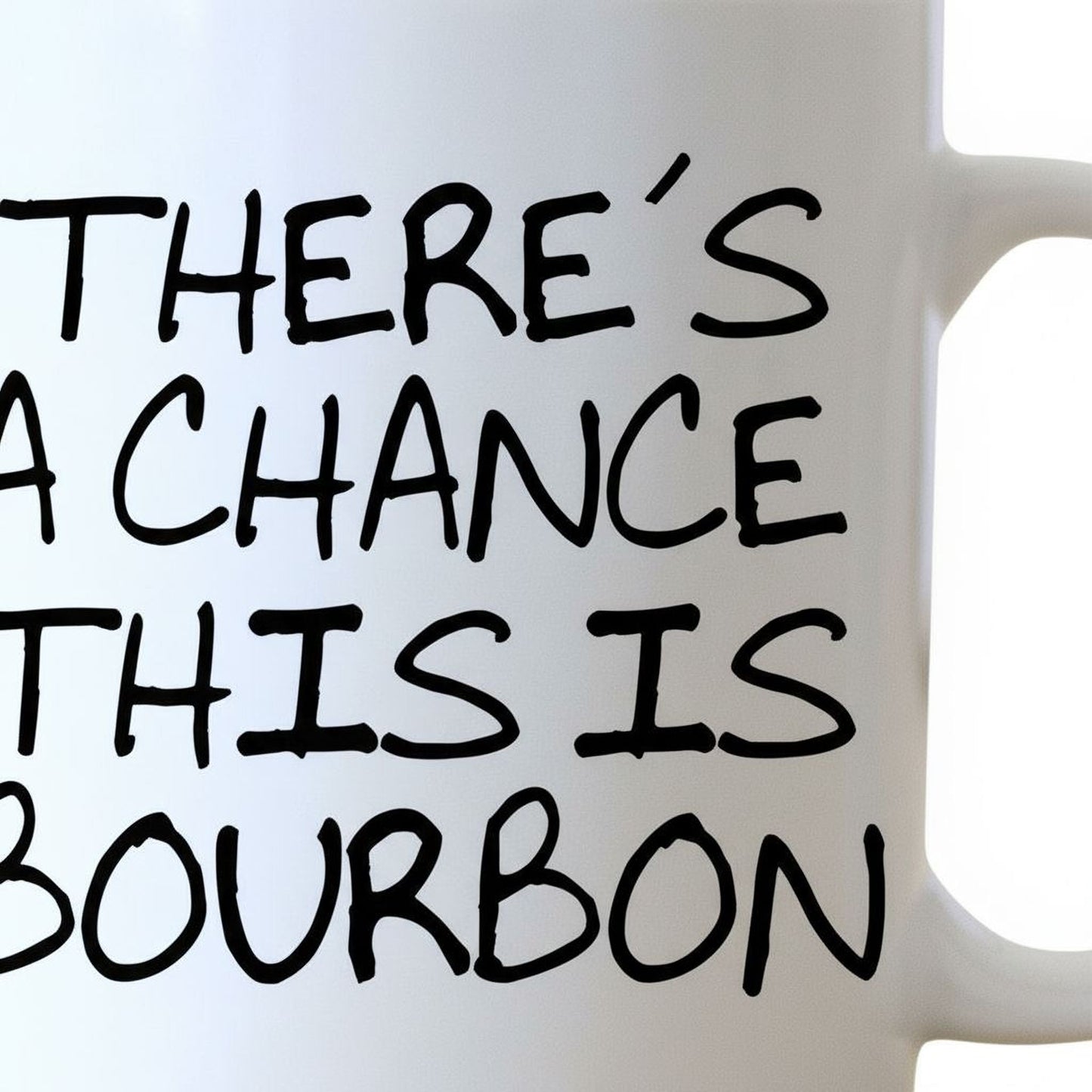 Bourbon Coffee Mug - Funny Bourbon Gift Joyful Moose