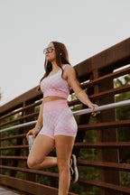 Checkered Gym Set Wild Cactus Boutique