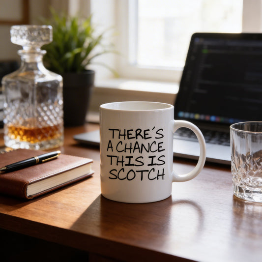 Funny Coffee Mug - Funny Scotch Gift - Funny Saying Coffee Mug Joyful Moose